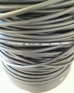(25 Fuß) Remee M17/29-RG59 Schwarz Kupfer/Stahl Radio Freq Kabel 75 OHM - Bild 1 von 5