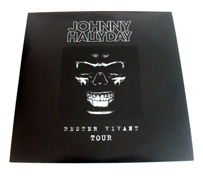 TRIPLE 33T JOHNNY HALLYDAY RESTER VIVANT TOUR 2016 COMME NEUF - Photo 1/4