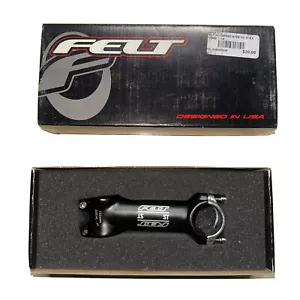 Felt ST Bike Stem bicycle 110mm 31.8mm 1 1/8” Black +/-7 degrees 3D Forged 6061 - Picture 1 of 8