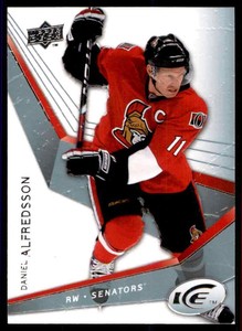 2008-09 Upper Deck Ice Daniel Alfredsson #19