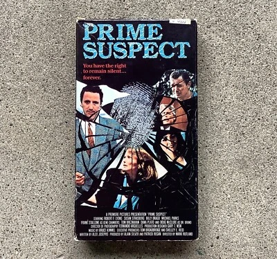 Prime Suspect VHS Rare 80s Thriller SVS Frank Stallone Billy Drago Slasher OOP - Image 1 of 4