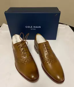 Herren Cole HAAN / Braun Budapester Oxford Größe 12M - Bild 1 von 5