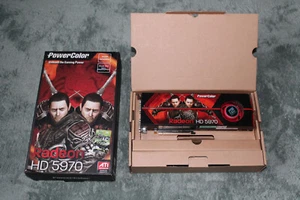 Scheda grafica Power Color ATI Radeon HD 5970 2GB GDDR5 doppia GPU - testata - Foto 1 di 18