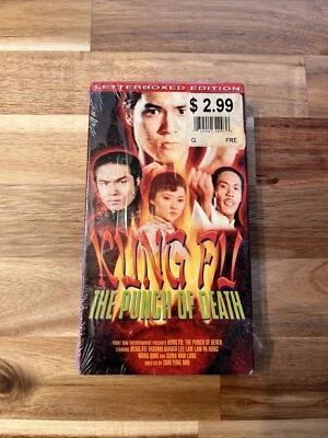 Kung Fu: The Punch of Death (VHS, 1999)  Martial Arts Chinese Letterboxed Sealed - Image 1 of 4