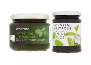 Minze Sauce Waitrose erfrischende und duftende englische Minzsauce - Bild 1 von 6