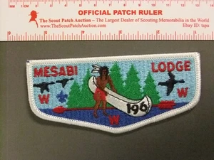 Boy Scout OA 196 Mesabi solapa 0816PP - Imagen 1 de 1