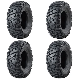 (4 Pack) Tusk TriloBite Tire 25x10-12 For KUBOTA RTV1100 Diesel 2007-2013 - Picture 1 of 9