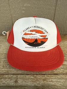 Sombrero vintage Kotzebue Alaska SnapBack nuevo con etiquetas - Imagen 1 de 8