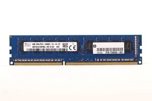 SK Hynix 4GB 1Rx8 PC3-14900E-13-13-D1 ECC Unbuffered Server RAM HMT451U7BFR8C-RD - Picture 1 of 2