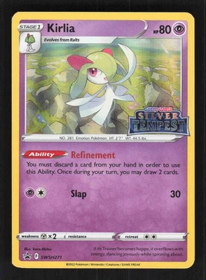 Kirlia -  (Prerelease) Promo SWSH: Sword & Shield Promo Cards SWSH271 NM - Image 1 of 2