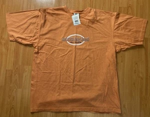 Vintage CSULB Cal State Long Beach T Shirt Mens XL TLC USA Orange Y2K The Beach - Picture 1 of 9