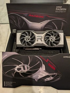 WORKING Lightly Used AMD Radeon RX 6700 XT 12GB GDDR6 Graphics Card - Picture 1 of 6