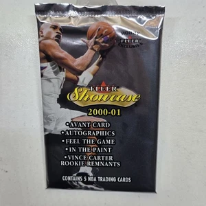 2000-01 Fleer Showcase NBA Hobby Exclusive Factory Sealed Pack (5-cards) - Picture 1 of 4