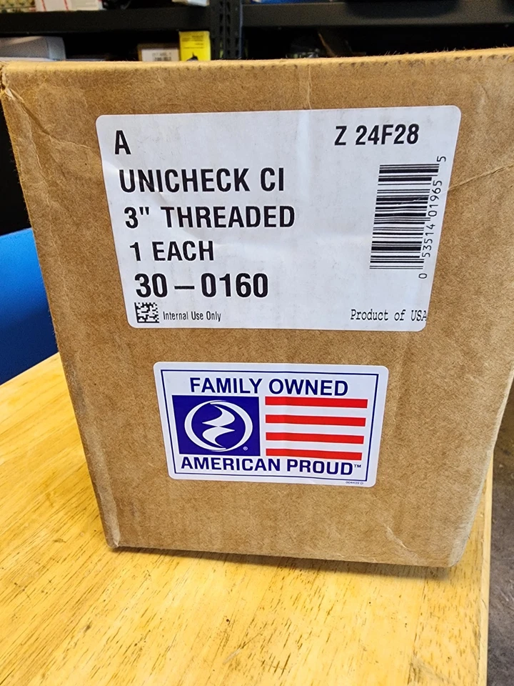 Zoeller 30-0160 Unicheck Check Valve for 3" NTP Discharge Pipe - Image 1 of 1