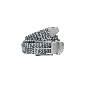 Puma Braided Weave Ash Gray/Slate Sky Belt Men L/XL - Picture 1 of 2