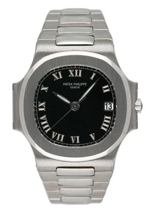 Patek Philippe Nautilus 3800/1A Black Dial Mens Watch With Archives - Picture 1 of 8