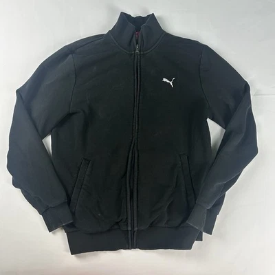 Chaqueta de Pista PUMA Para Hombre Mediana Negra Manga Larga Cremallera Completa Activa Informal Exterior Foto 1 de 4