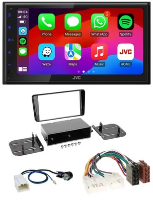 JVC Bluetooth USB MP3 2DIN DAB Autoradio für Subaru BRZ (2017-2020) - Bild 1 von 4