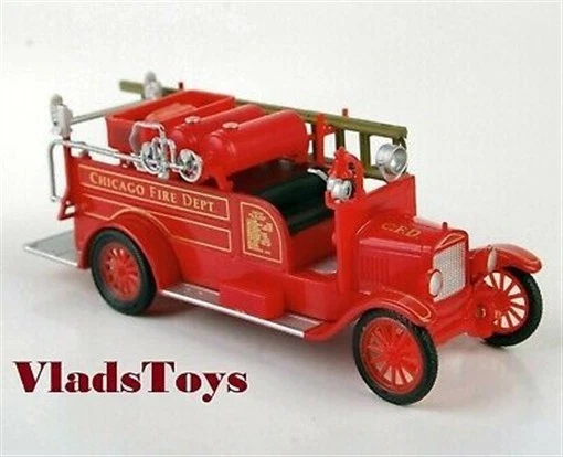 Amercom Fire Trucks 1:72 Ford Model T Fire Truck Chicago Fire Department ACSF34 - Image 1 of 4
