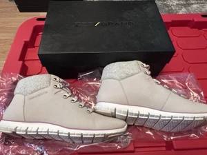 Stivali da escursionista Cole Haan Zerogrand Explore grigio rosa chiaro da donna US 8,5 B - Foto 1 di 13