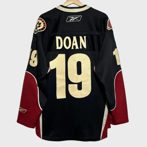 Vtg Reebok Shane Doan Arizona Coyotes Black Alternate NHL Hockey Jersey Medium M - Picture 1 of 5