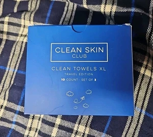 Clean Skin Club Clean Towels XL 100% USDA Biobased Face Towel Disposable Face To - Picture 1 of 5