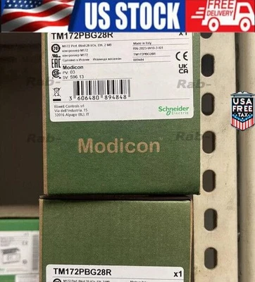 Schneider TM172PBG28R Neu Kostenloser Versand Neu Fabrikversiegelt Neu in Box 1 STCK. SPS USA - Bild 1 von 4