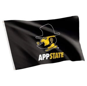 APPALACHIAN STATE UNIVERSITY MOUNTAINEERS FLAG 3'X5' Free Shipping USA Seller!!! - Picture 1 of 2
