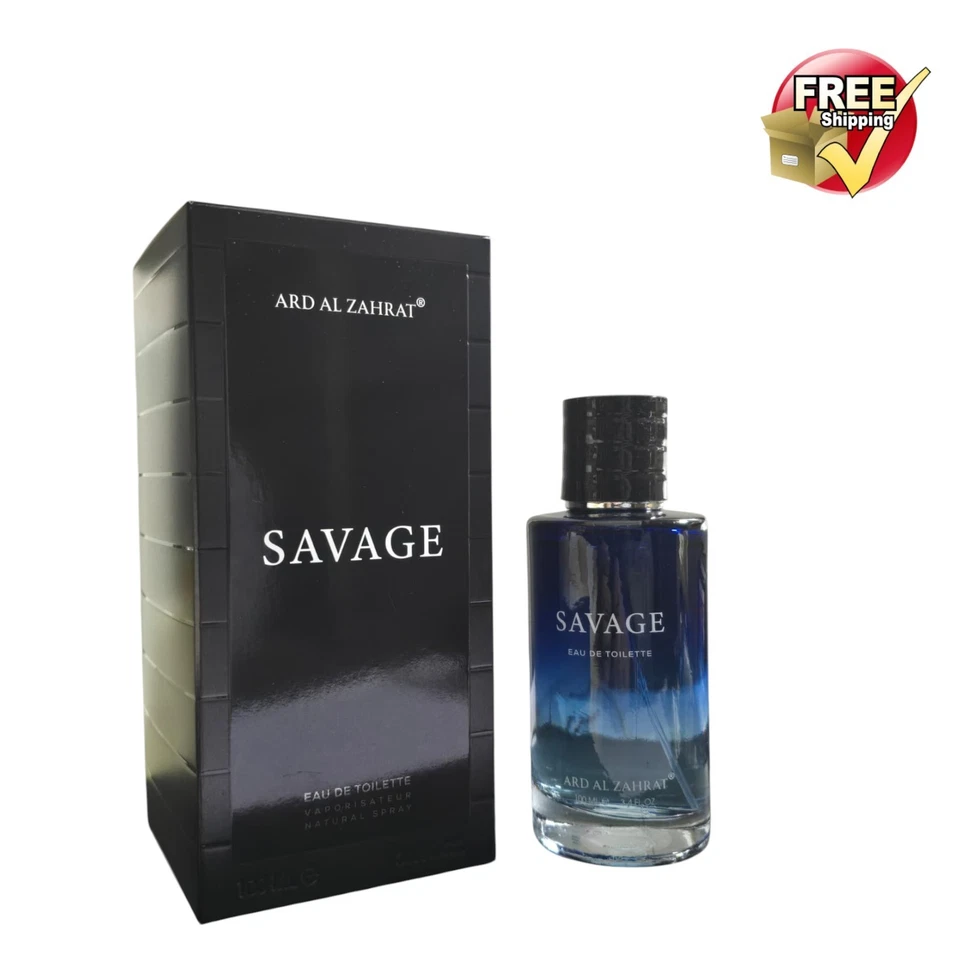 FRAGRANCE COUTURE Savage Men's Perfume 100ml Aftershave Men Fragrance New Sealed Christmas Gift