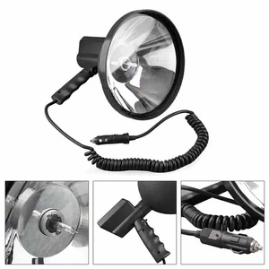 12V 55W 9" HID Handheld Camping Hunting Fishing Super Emergency Light Spotlights - Picture 1 of 6