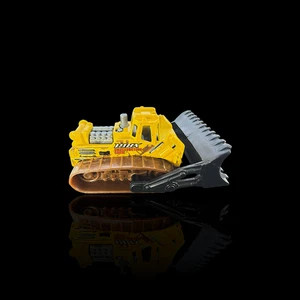 Matchbox Ground Breaker Yellow Bulldozer Diecast MBX Construction 1:64 - Picture 1 of 5
