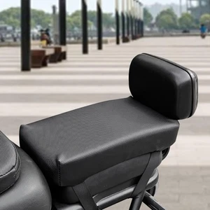 Electric Bicycle Rear Seat Cushion Bicycle Saddle for Outdoor Sports Travel - Picture 1 of 14