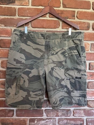 Wrangler Cargo Camo Camouflage Men's Shorts Size 38 Stretch - Image 1 of 4