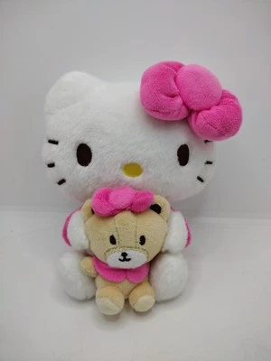 Sanrio Hello Kitty Plush Hugging Pair Chum Friend Bear Mascot 7’ Plush  - Image 1 of 4
