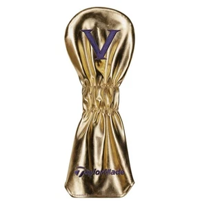 TaylorMade Golf British Open Fairway Wood Headcover - White/Purple/Gold - 2024 - Picture 1 of 2