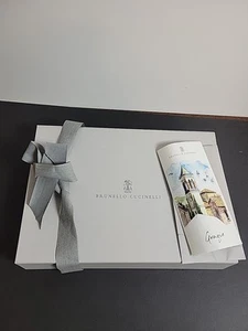 Authentic Brunello CUCINELLI Empty Gift box 14.5 x 10 x 2.5 Grey - Picture 1 of 7