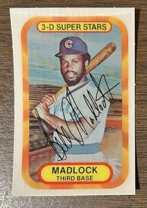 Tarjeta de béisbol Bill Madlock 1977 Kellogg’s casi nueva # 43 Chicago Cubs “Mad Dog” - Imagen 1 de 4