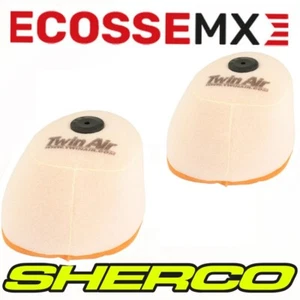 Filtros de aire dobles Sherco SE-R 125 250 300 2013-24 SE-F250 300 450 2013-24 Enduro - Imagen 1 de 6