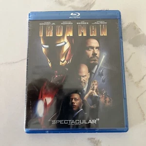 Iron Man (Blu-ray, 2008) Robert Downey Jr. BRAND NEW AND FACTORY SEALED!!! - Picture 1 of 2
