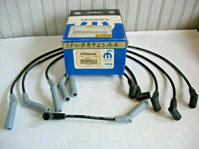 Cables de bujía de encendido Mopar genuinos Dodge SPW08943AA Chrysler Eagle Plymouth Foto 1 de 4