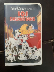 101 Dalmatians VHS Black 💎 Diamond 1263 Spring Lead02/18/92 Walt Disney HV. - Picture 1 of 5
