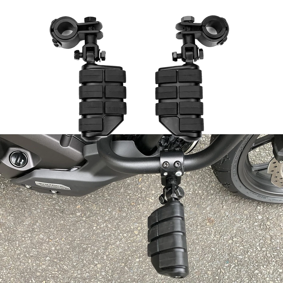 Abrazadera de montaje de reposapiés de carretera de 1 1/4" 32 mm para Suzuki Intruder VL800 VL1500 Foto 1 de 4