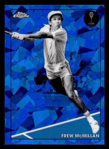 2021 Topps Chrome Tennis Sapphire Frew McMillan #84