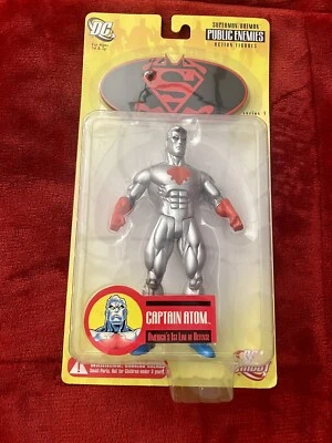 Captain Atom DC Direct Superman Batman Public Enemies новый нераспакованный 7 дюймов Ed McGuiness - Изображение 1 из 2