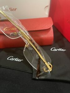 Cartier CT00920001 Gold Men's Sunglasses