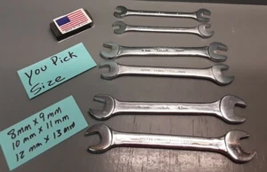 Duro Indestro Metric Wrench U-Pick Size 8mm 9mm 10mm 11mm 12mm 13mm USA NOS - Picture 1 of 7