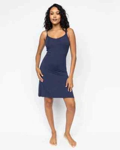 Cyberjammies Hidden Support Short Nightdress Alpes LAST SIZE 16 Navy - Picture 1 of 4