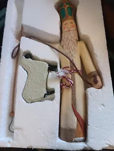 Alvin Fisher Papá Noel Pastor con Cordero Grande LTD Estatuilla De Otagiri 1996 Nueva - Imagen 1 de 2