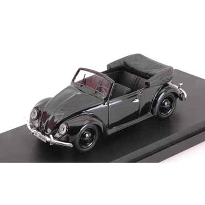 VW KDF CABRIOLET 20 APR.1939 REGALO PER IL 50° COMPLEANNO DI HIT. 1:43 Rio Perso - Photo 1/2