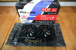 RX5500 Sapphire Pulse Radeon RX 5500 XT 8G 8 GB GDDR6 HDMI, 3x DP PCI-E mit OVP - Bild 1 von 10